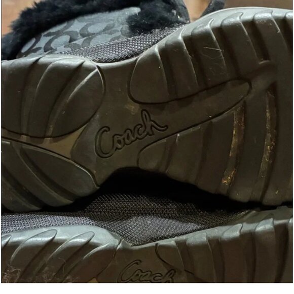 Coach poppy fur boots - Picture 5 of 6